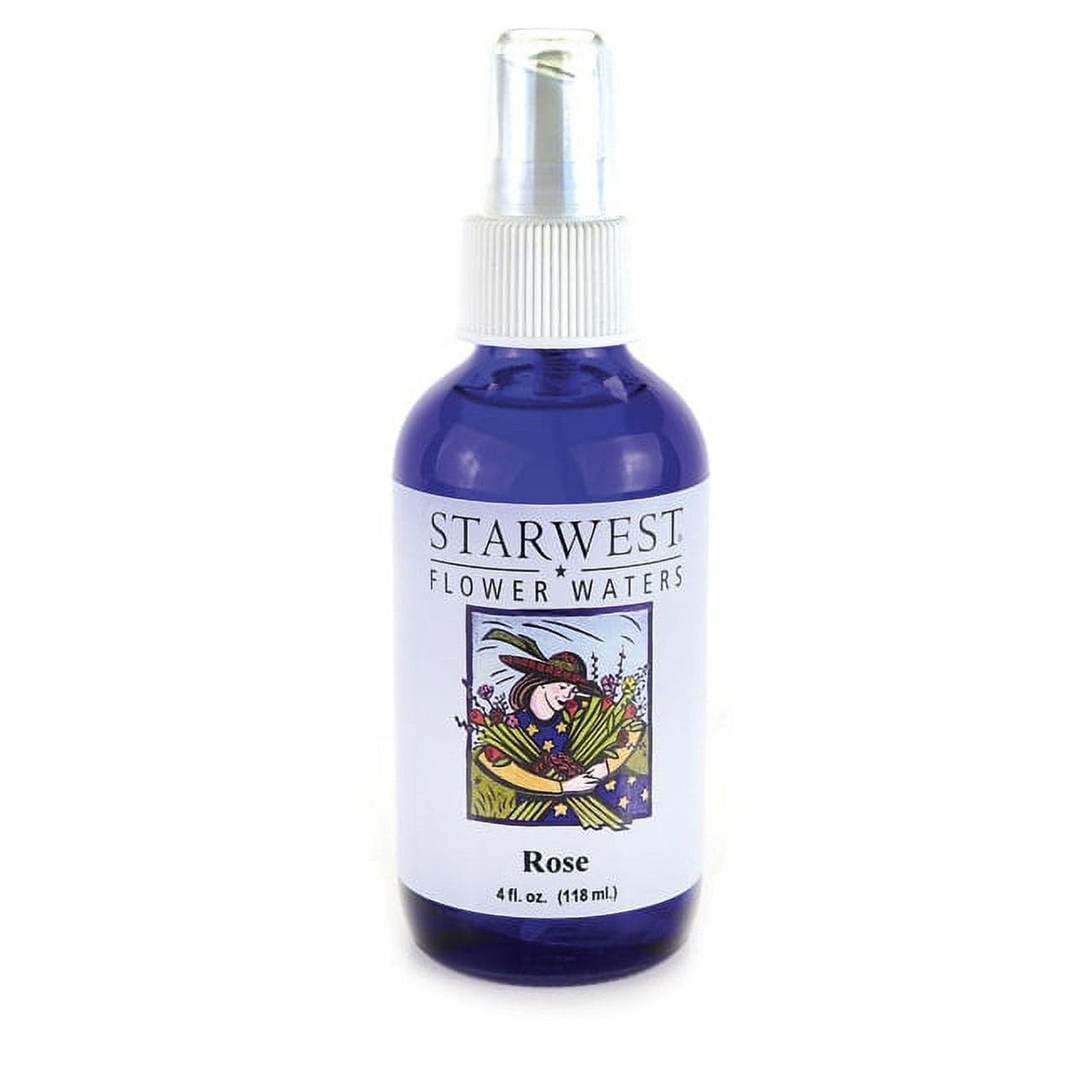 Starwest Botanicals Flower Waters, Rose, 4 Oz